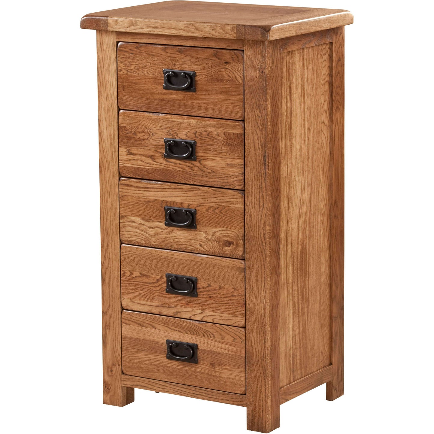 rustic-oak-range---5-drawer-wellington-chest-1