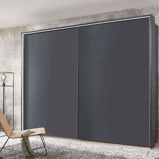 Korfu 2 Door Sliding Wardrobe - Height 240 cm