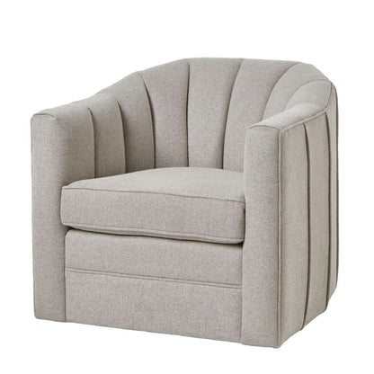 Lily Luxury Upholstered Swivel Chair