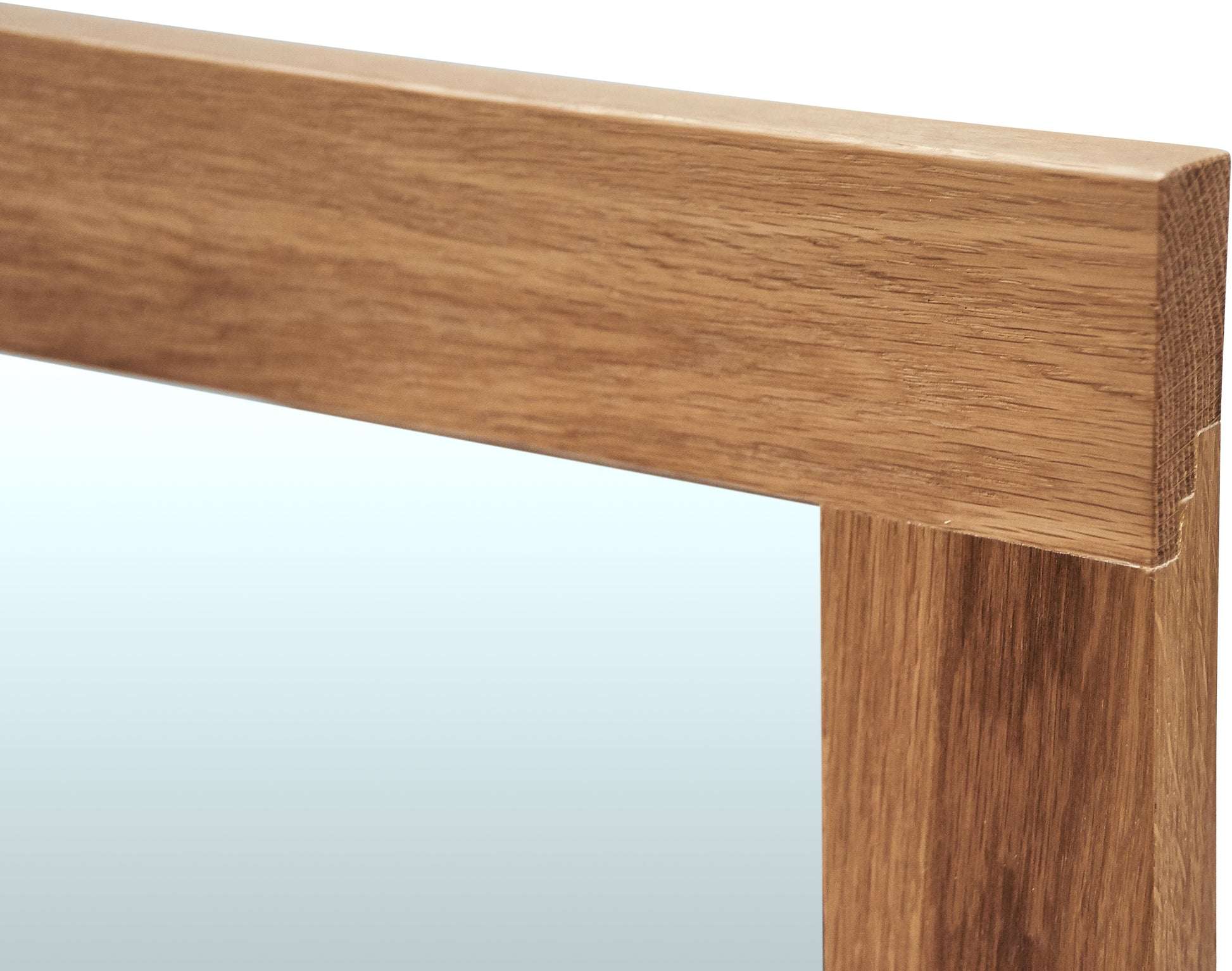 Modern Oak Range - Wall Mirror 1300 X 900 - 2