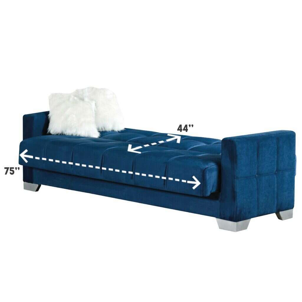Modern Plush Velvet 2 & 3 Seater Chaise Sofa Bed 3blue dimensions chaise mode