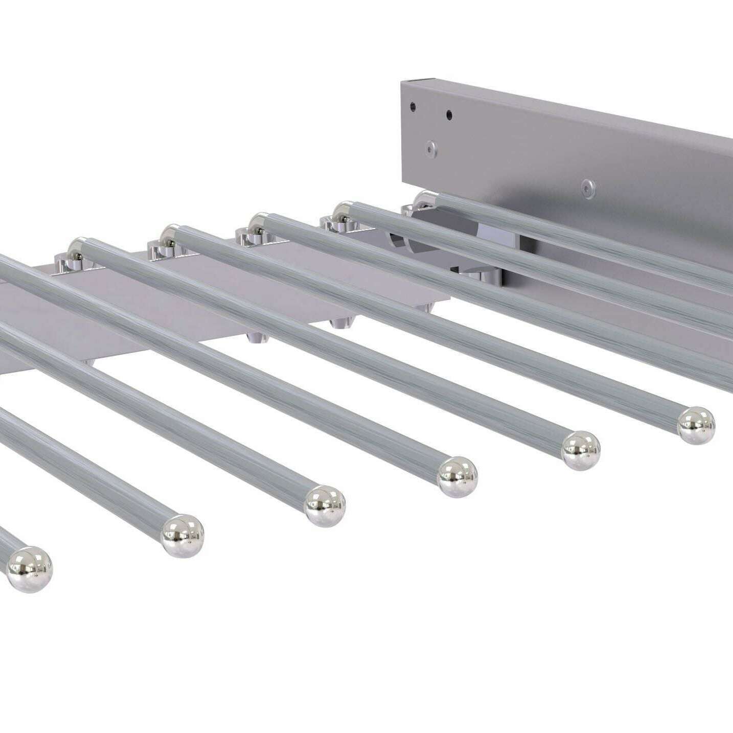 Pull-Out Trouser Holder chrome