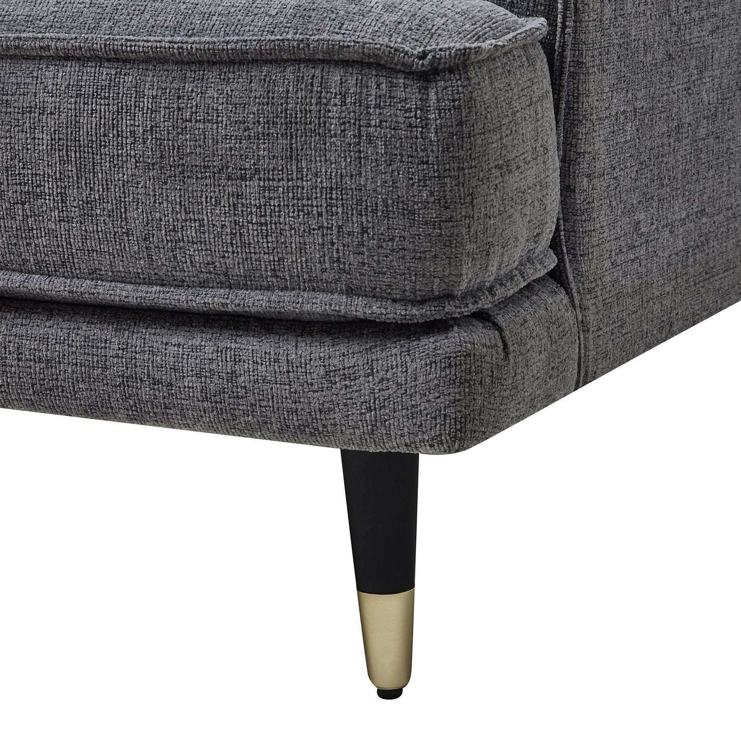 Richmond Luxury Grey Large Arm Chair feet