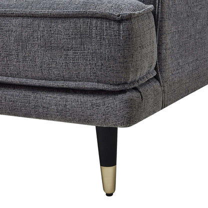 Richmond Luxury Grey Large Arm Chair feet