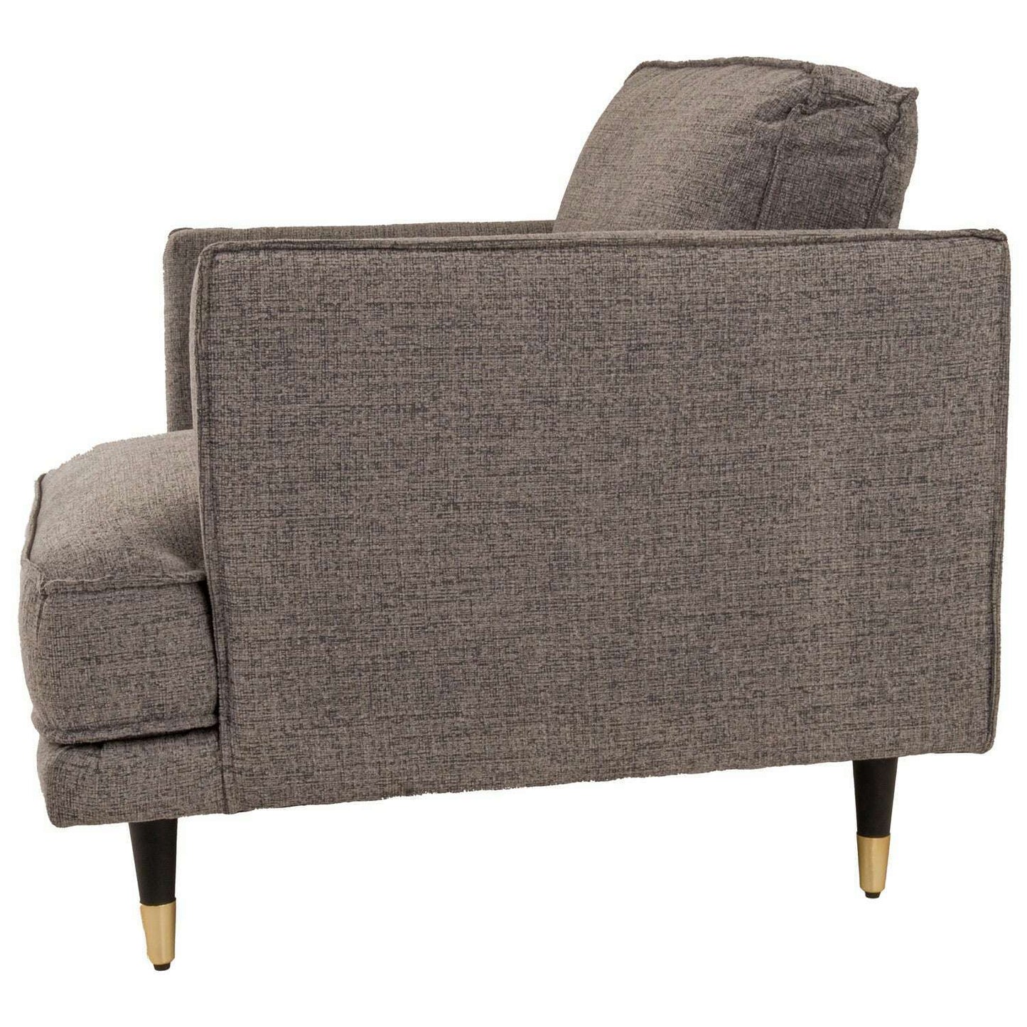 Richmond Luxury Grey Large Arm Chair side view