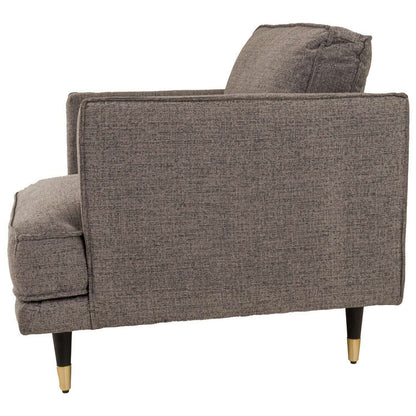 Richmond Luxury Grey Large Arm Chair side view