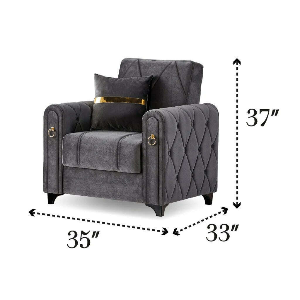 Summit Luxury 1 Seater Chaise Chair dimensions