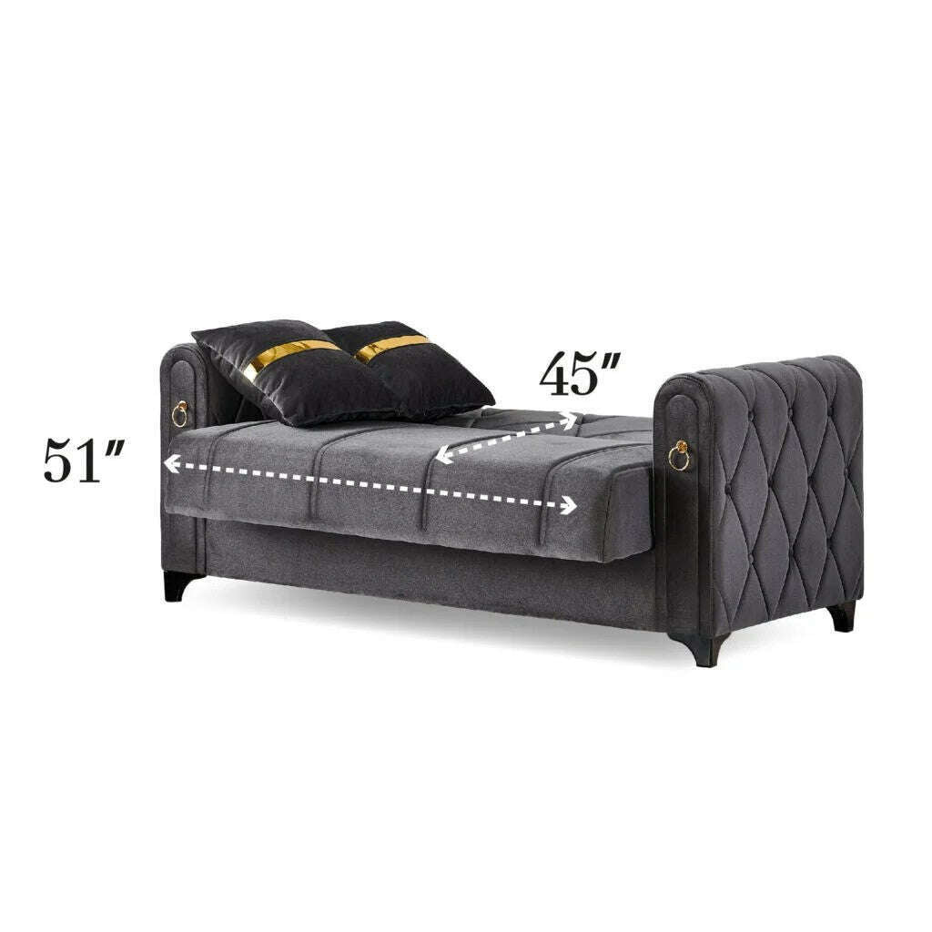 Summit Luxury 2 & 3 Seater Chaise Sofa Bed 2 seater dimensions chaise mode