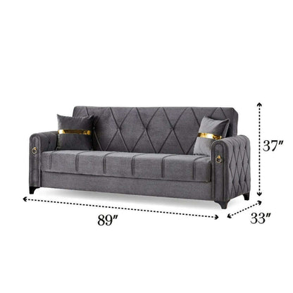 Summit Luxury 2 & 3 Seater Chaise Sofa Bed 3 seater dimensions