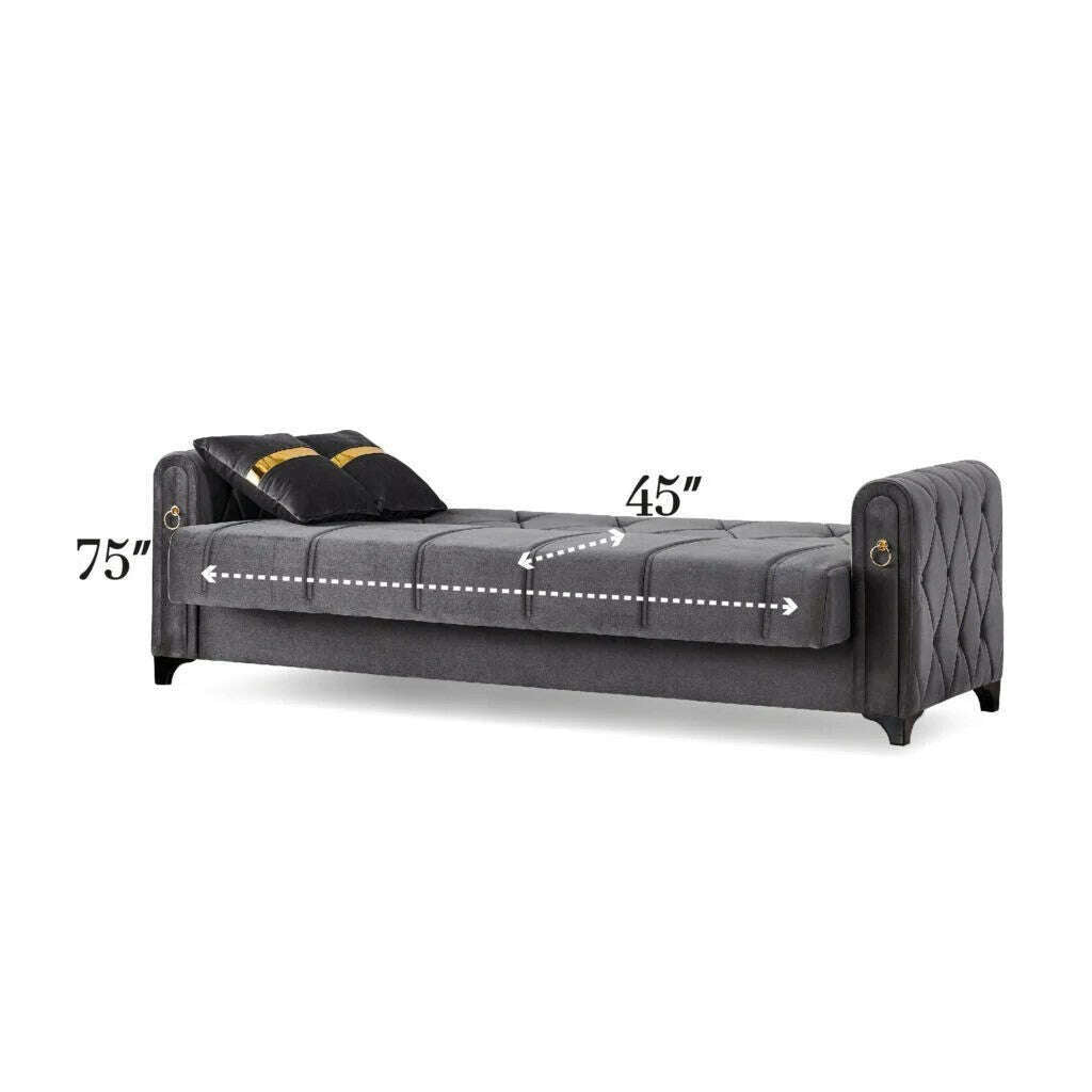 Summit Luxury 2 & 3 Seater Chaise Sofa Bed 3 seater dimensions chaise mode