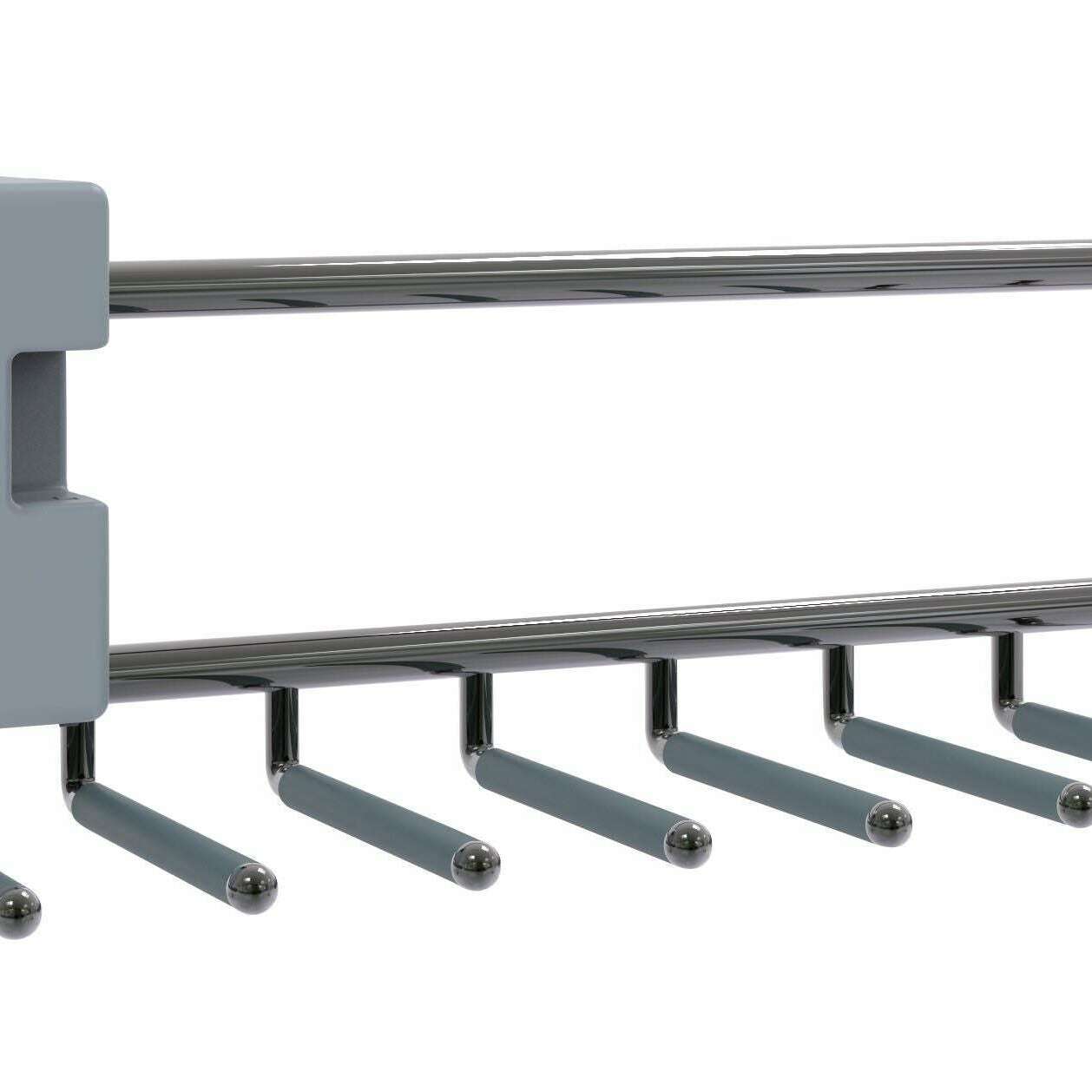 Tie and Belt Pull-Out chrome