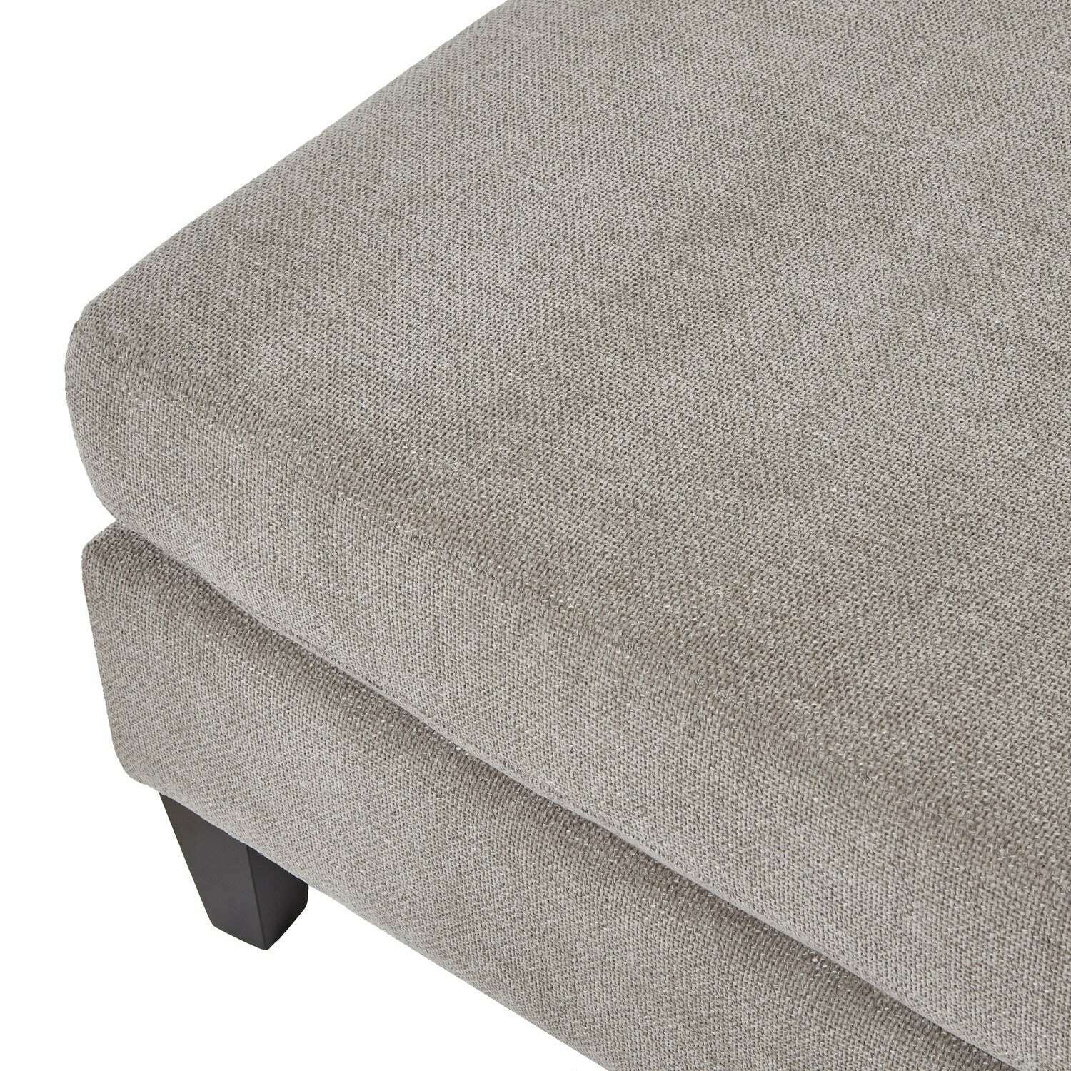 Vesper Luxury Upholstered Ottoman Foot Stool material