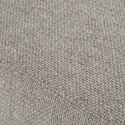 Vesper Luxury Upholstered Ottoman Foot Stool cushion material