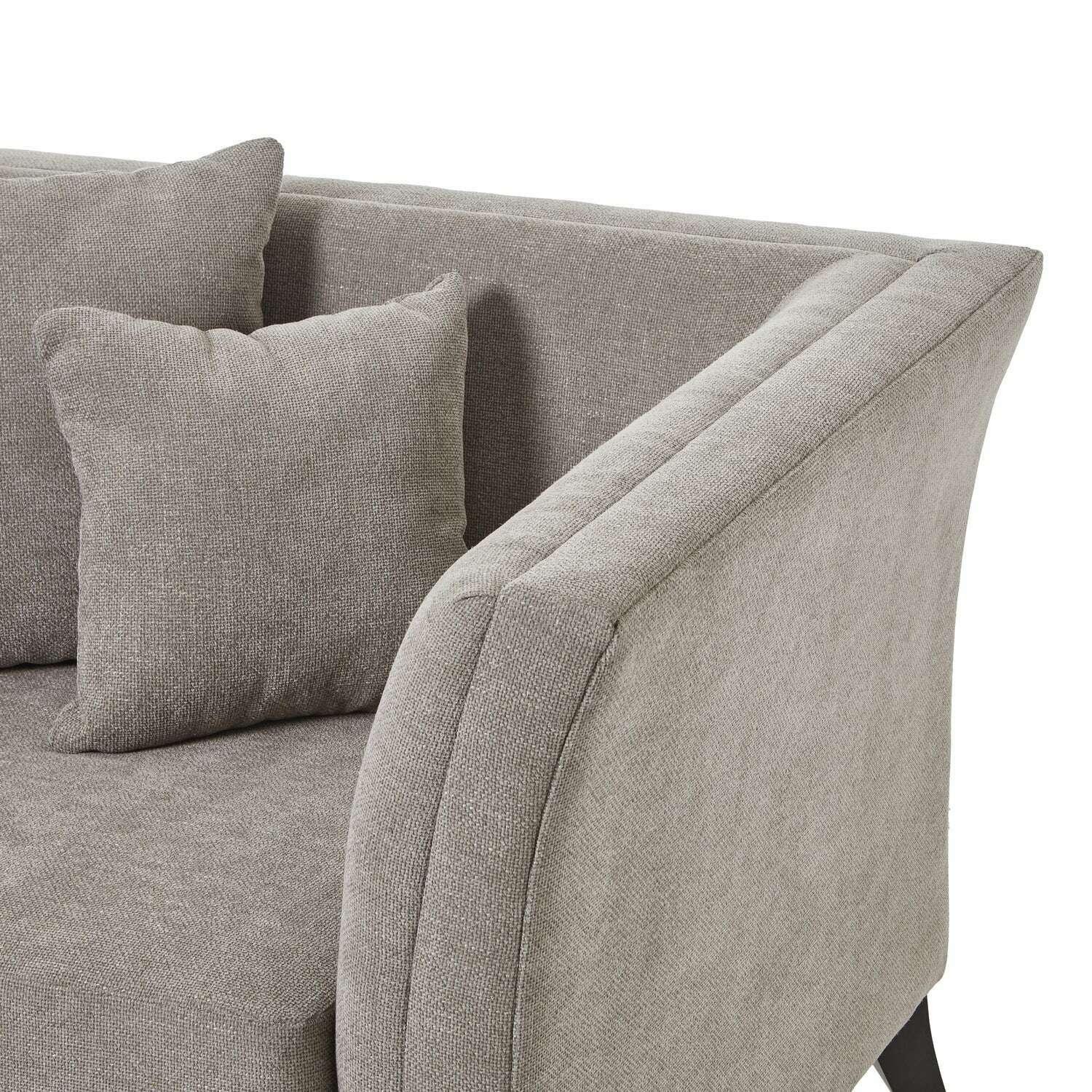 Vesper Luxury Wide Cushion Back Snuggle Chair armrest
