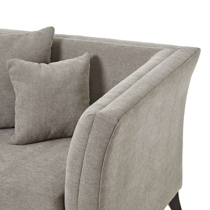 Vesper Luxury Wide Cushion Back Snuggle Chair armrest