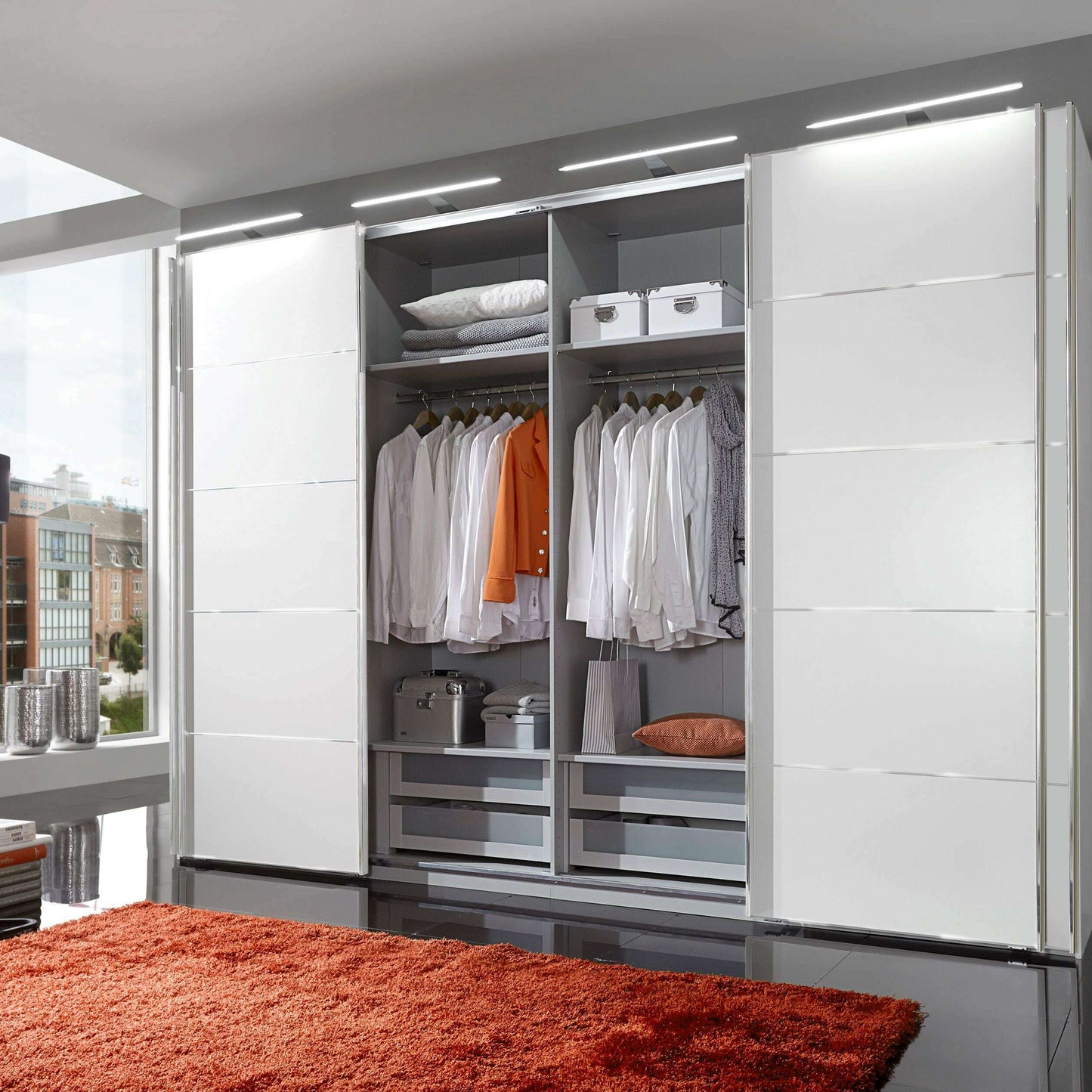 Westside VIP 2-4 Door Sliding Wardrobe - Height 217 cm lifestyle pic 2