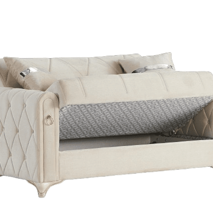 amman-luxury-2-3-seater-chaise-sofa-bed seat lifted
