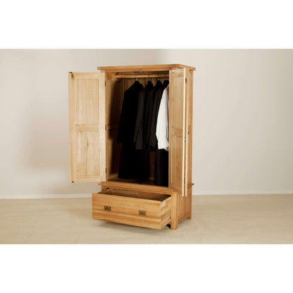 country-oak-range---1-drawer-wardrobe-5