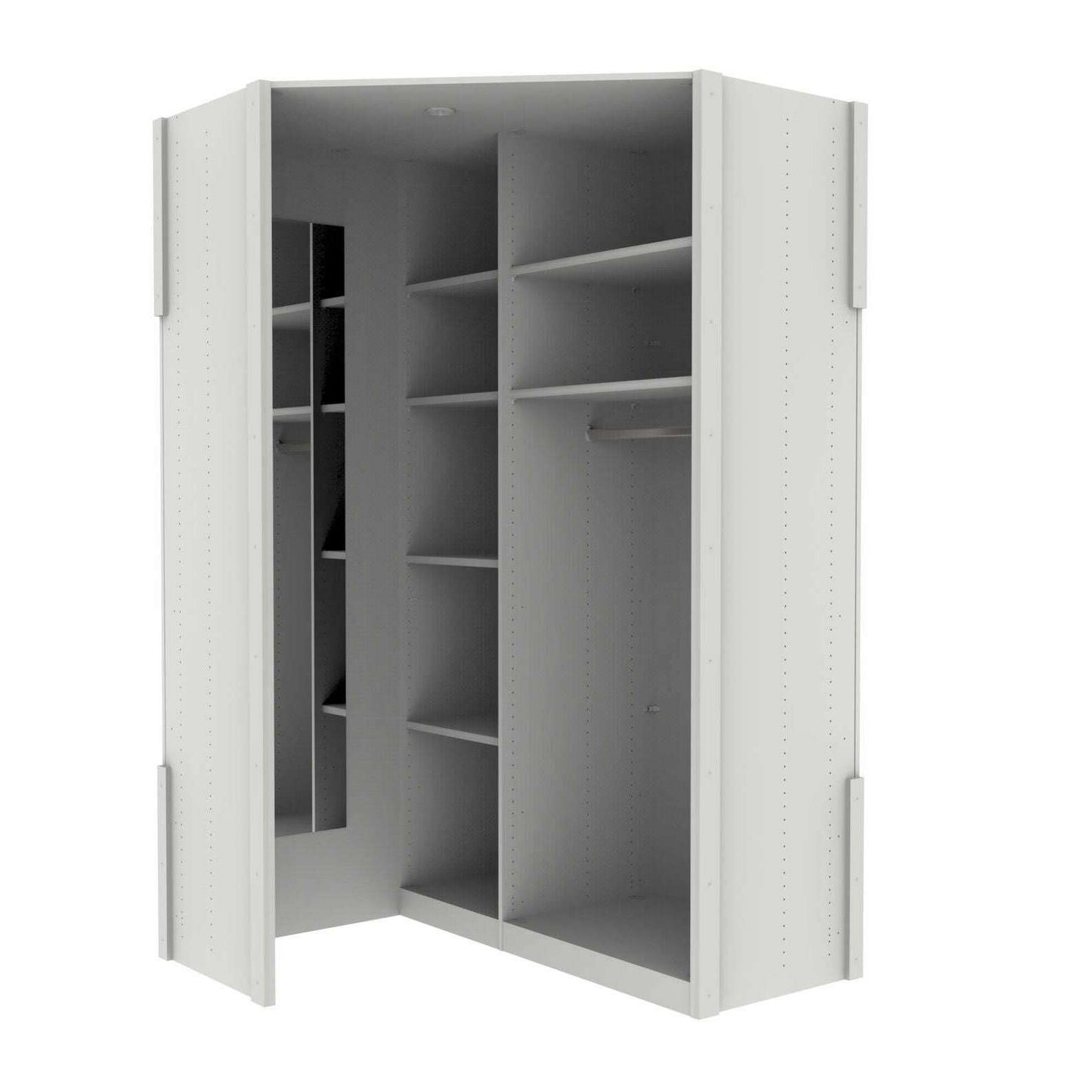 Extended Walk-In-Corner Unit Westside Range - H: 216 cm & 236 cm walk in unit image