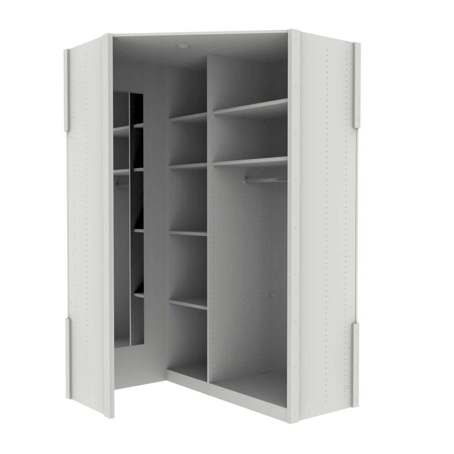 Extended Walk-In-Corner Unit Westside Range - H: 216 cm & 236 cm walk in unit image