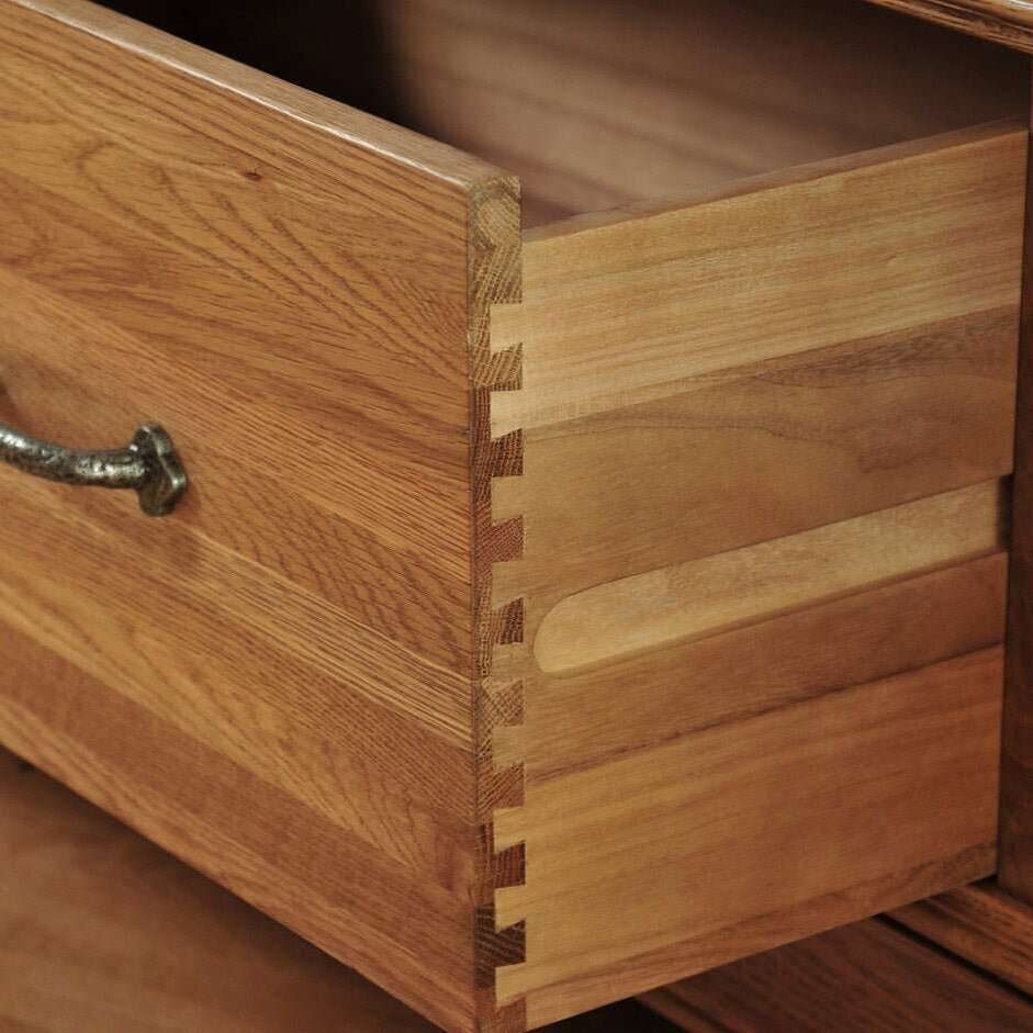 french-farmhouse-oak-range---triple-wardrobe-with-drawers-6