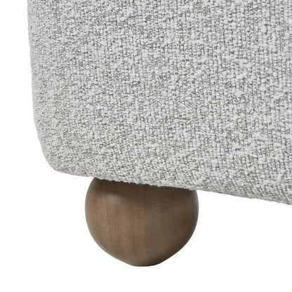 Greige Hui Large Arm Chair feet