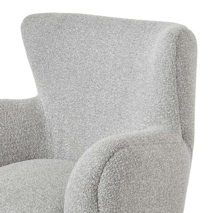 Greige Hui Large Arm Chair back rest