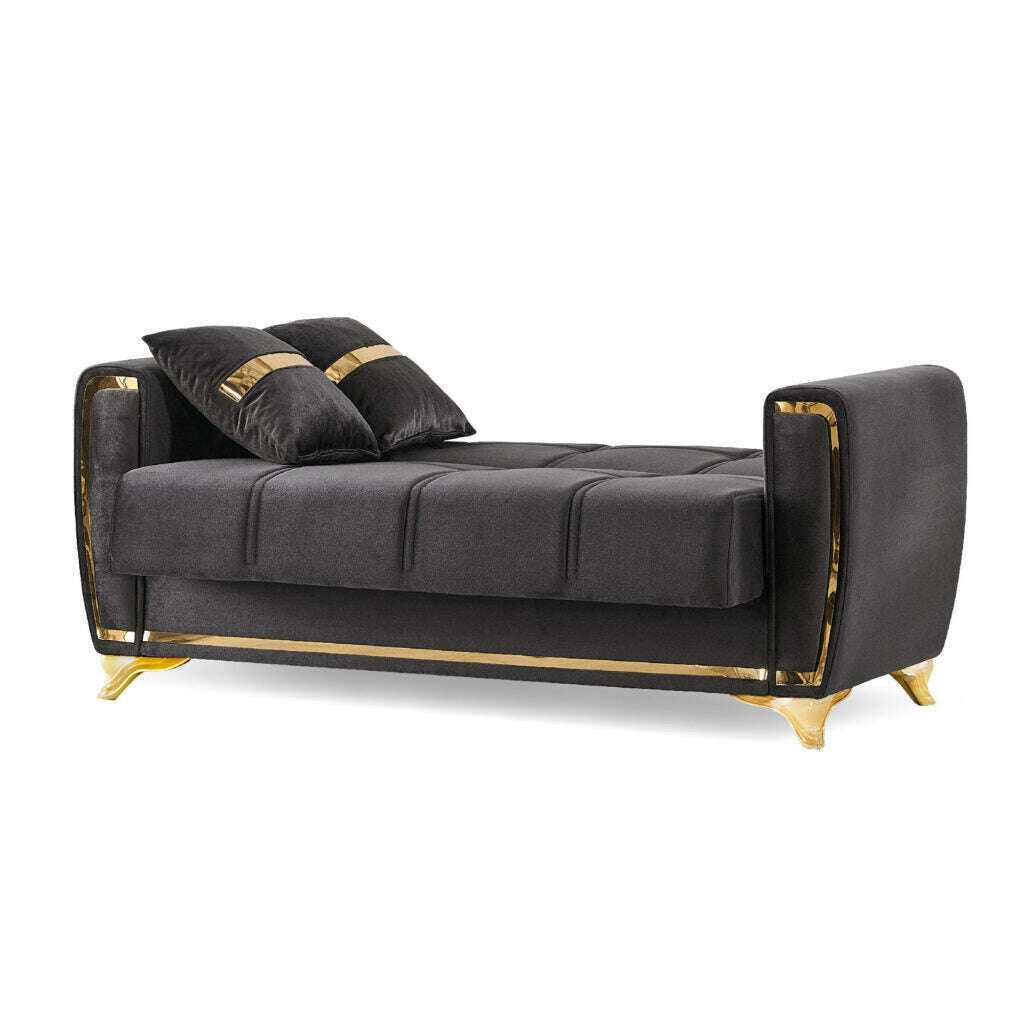 Kayseri Luxury 2 & 3 Seater Chaise Sofa Bed chaise mode
