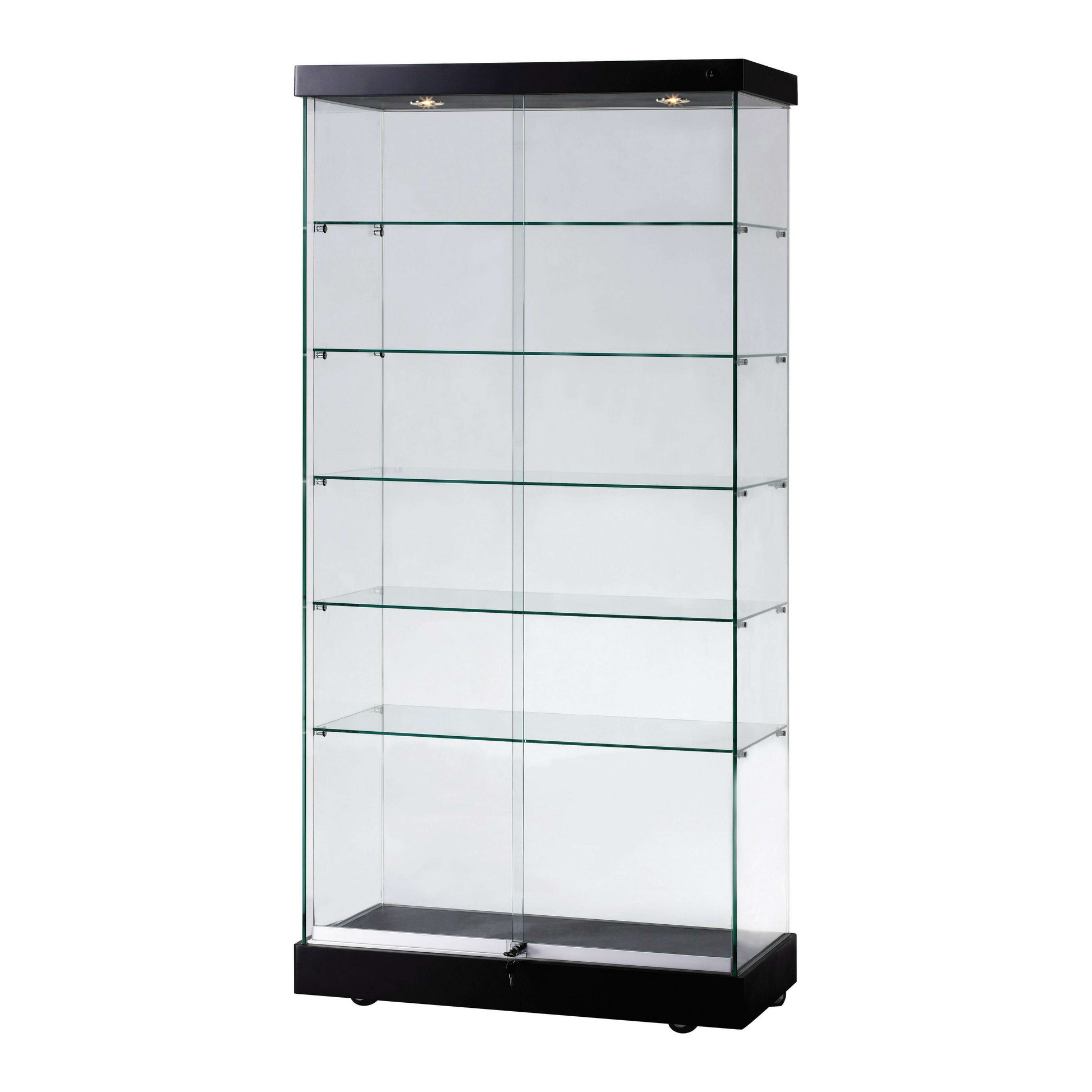 luxury-frameless-shoehandbag-storage-cabinet-led-lights-90cm-wide-2
