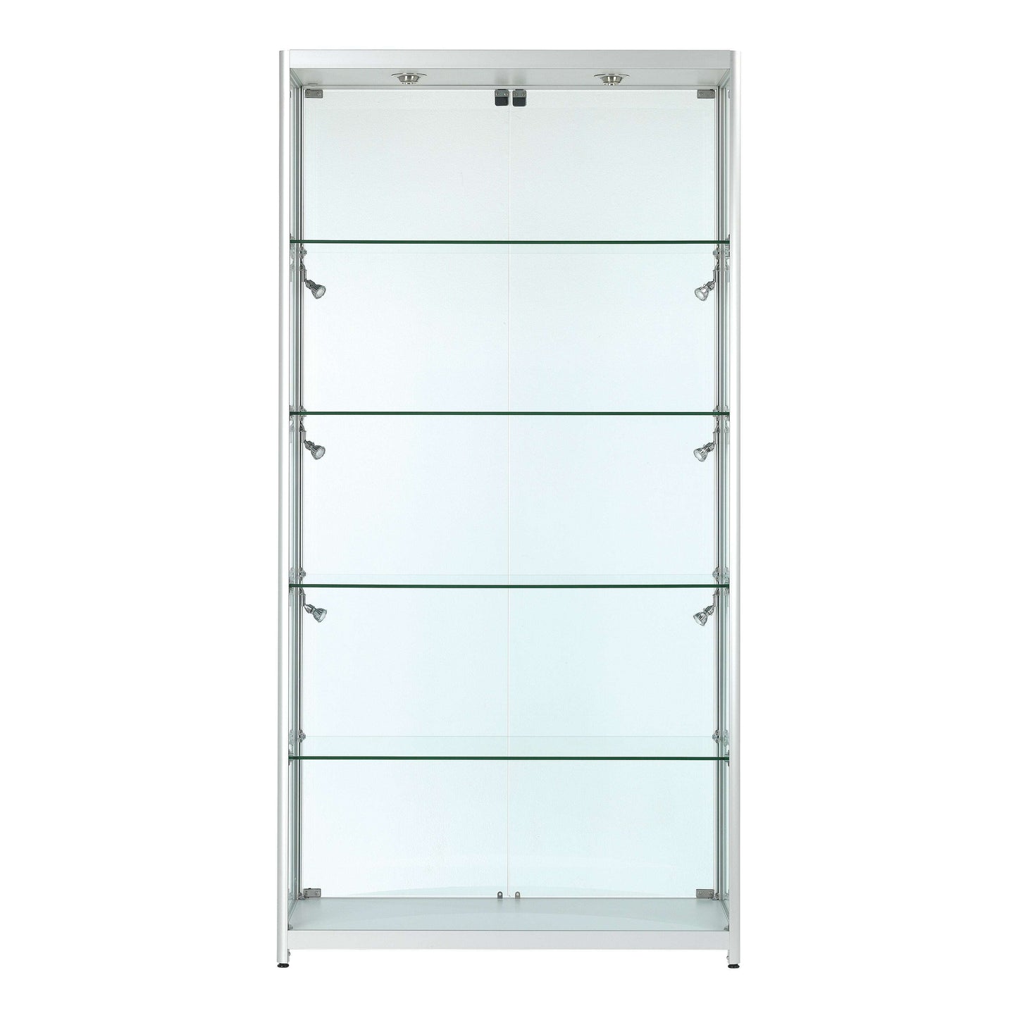 luxury-glass-shoehandbag-storage-cabinet-led-lights-100cm-wide-9
