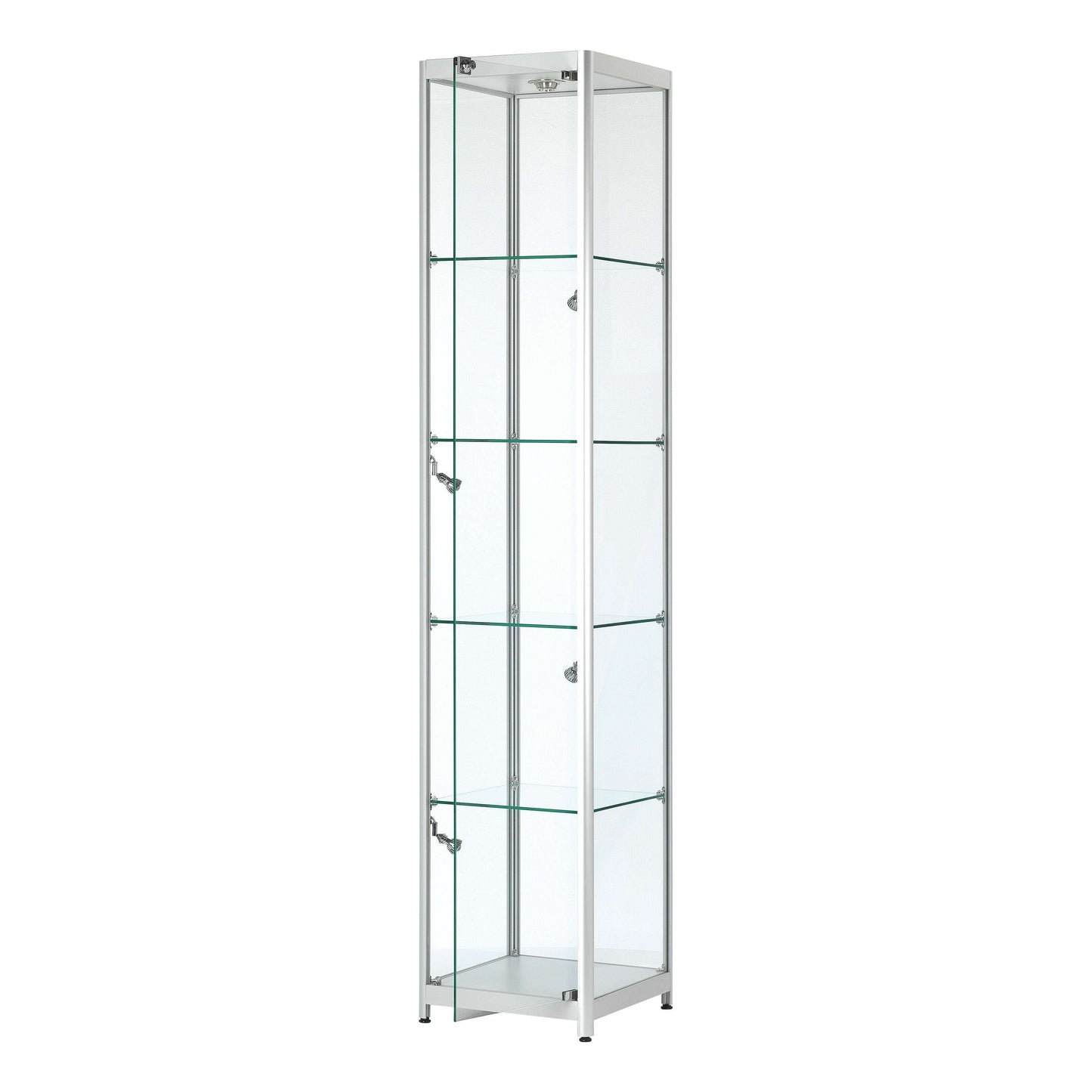 luxury-glass-shoehandbag-storage-cabinet-led-lights-40cm-wide-1
