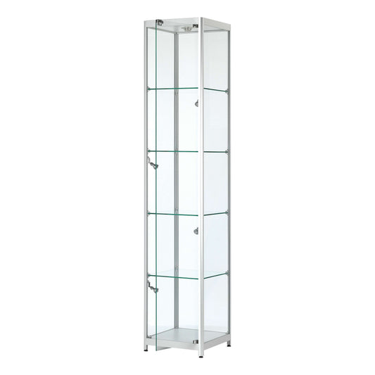 luxury-glass-shoehandbag-storage-cabinet-led-lights-40cm-wide-1