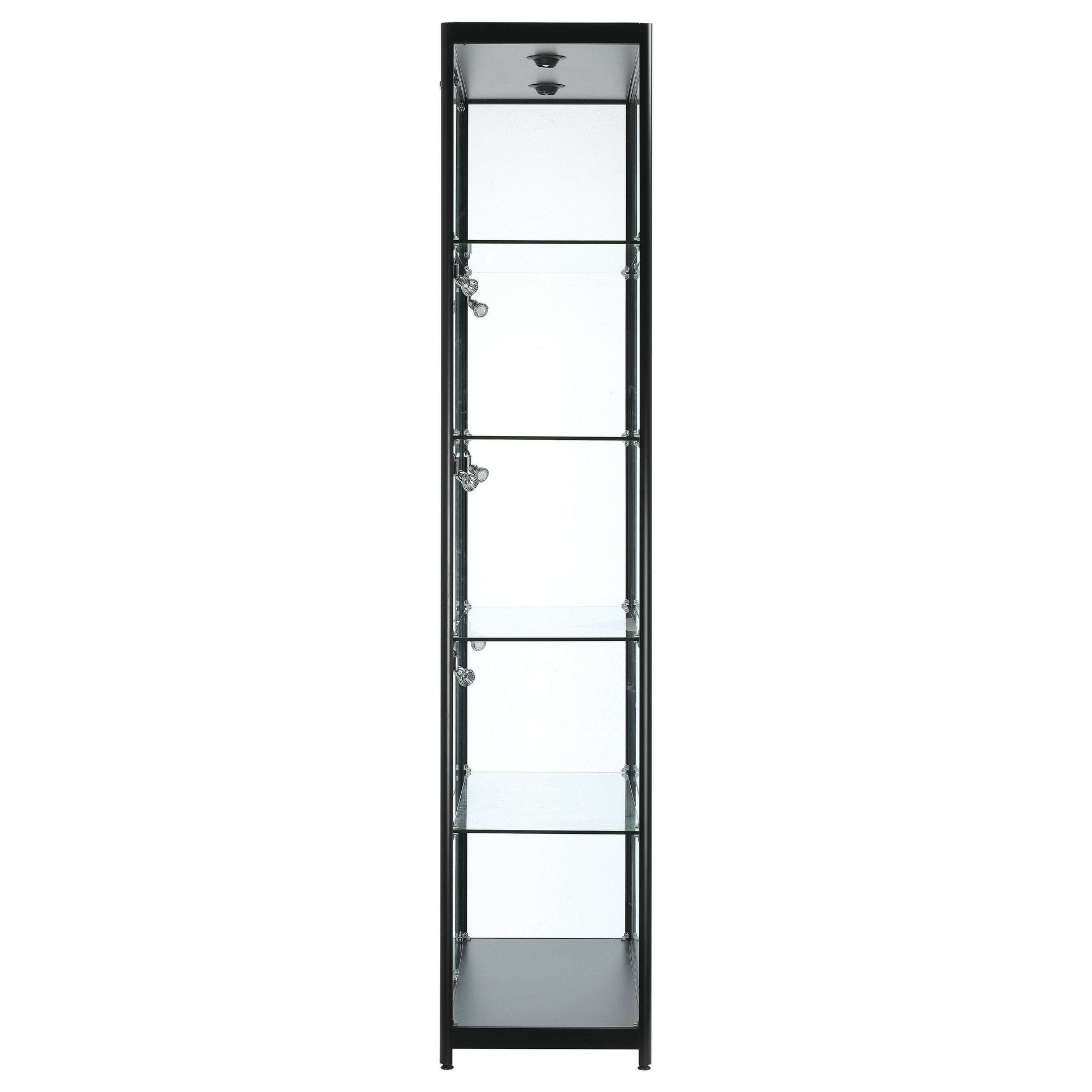 luxury-glass-shoehandbag-storage-cabinet-led-lights-40cm-wide-9