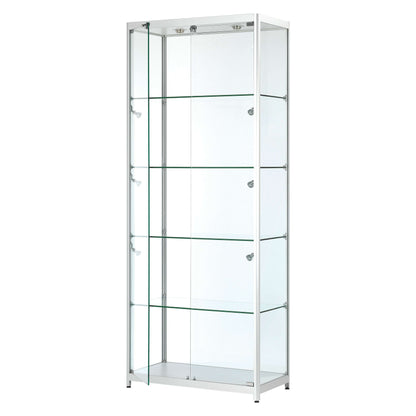 luxury-glass-shoehandbag-storage-cabinet-led-lights-80cm-wide-3