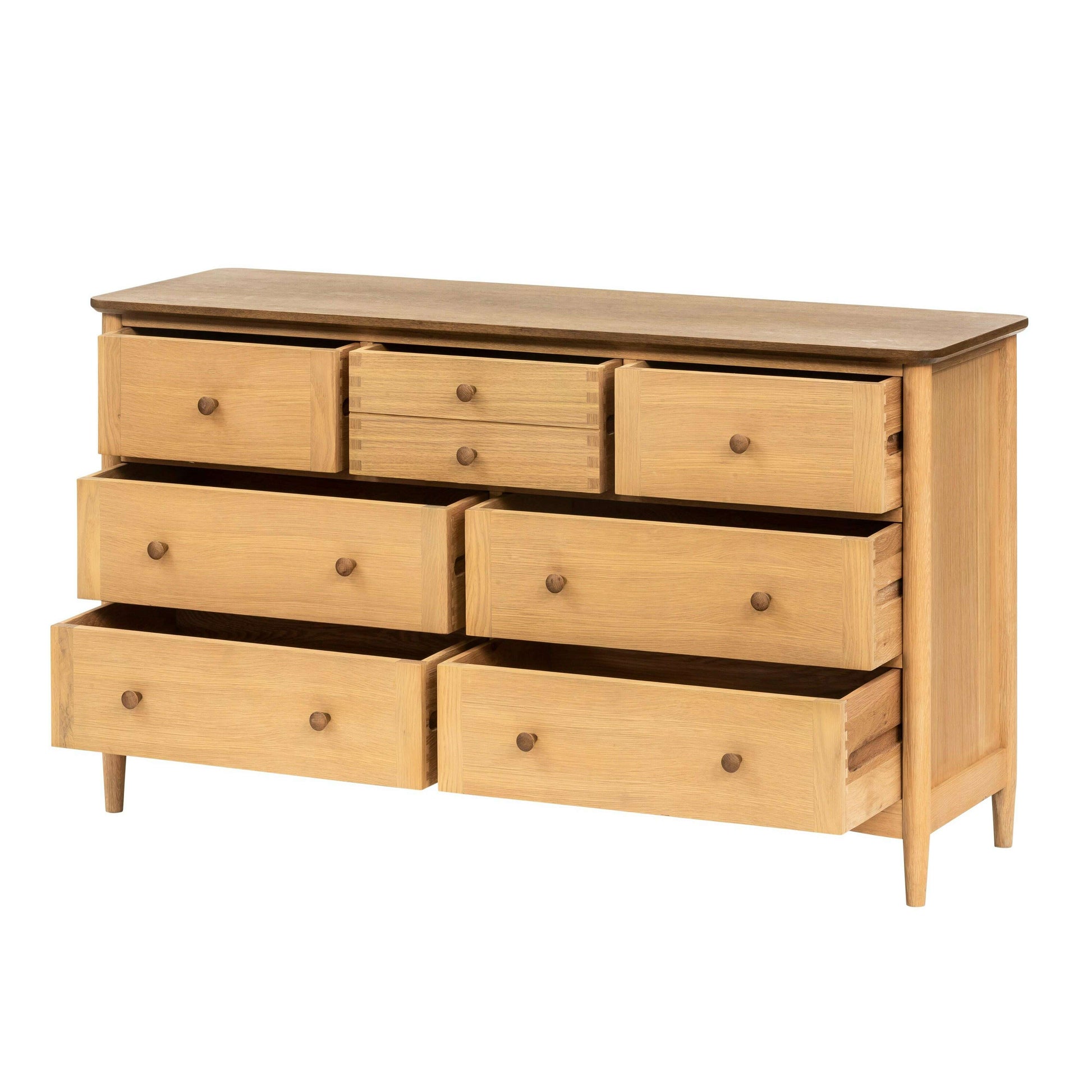 mid-century-oak-range---3-over-4-wide-chest-of-drawers-3