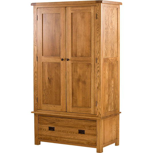 rustic-oak-range---1-drawer-wardrobe-1
