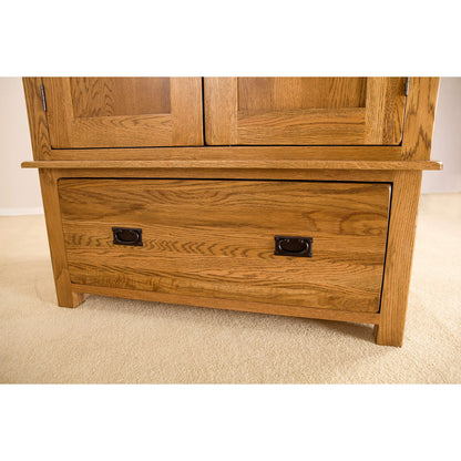 rustic-oak-range---1-drawer-wardrobe-5
