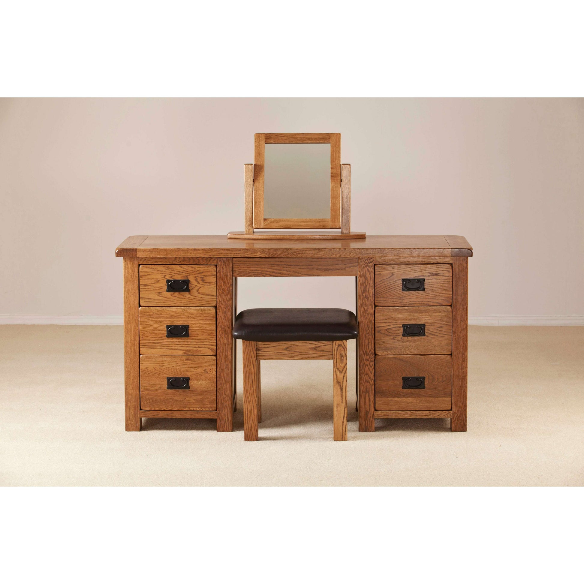 rustic-oak-range---double-dressing-table-2
