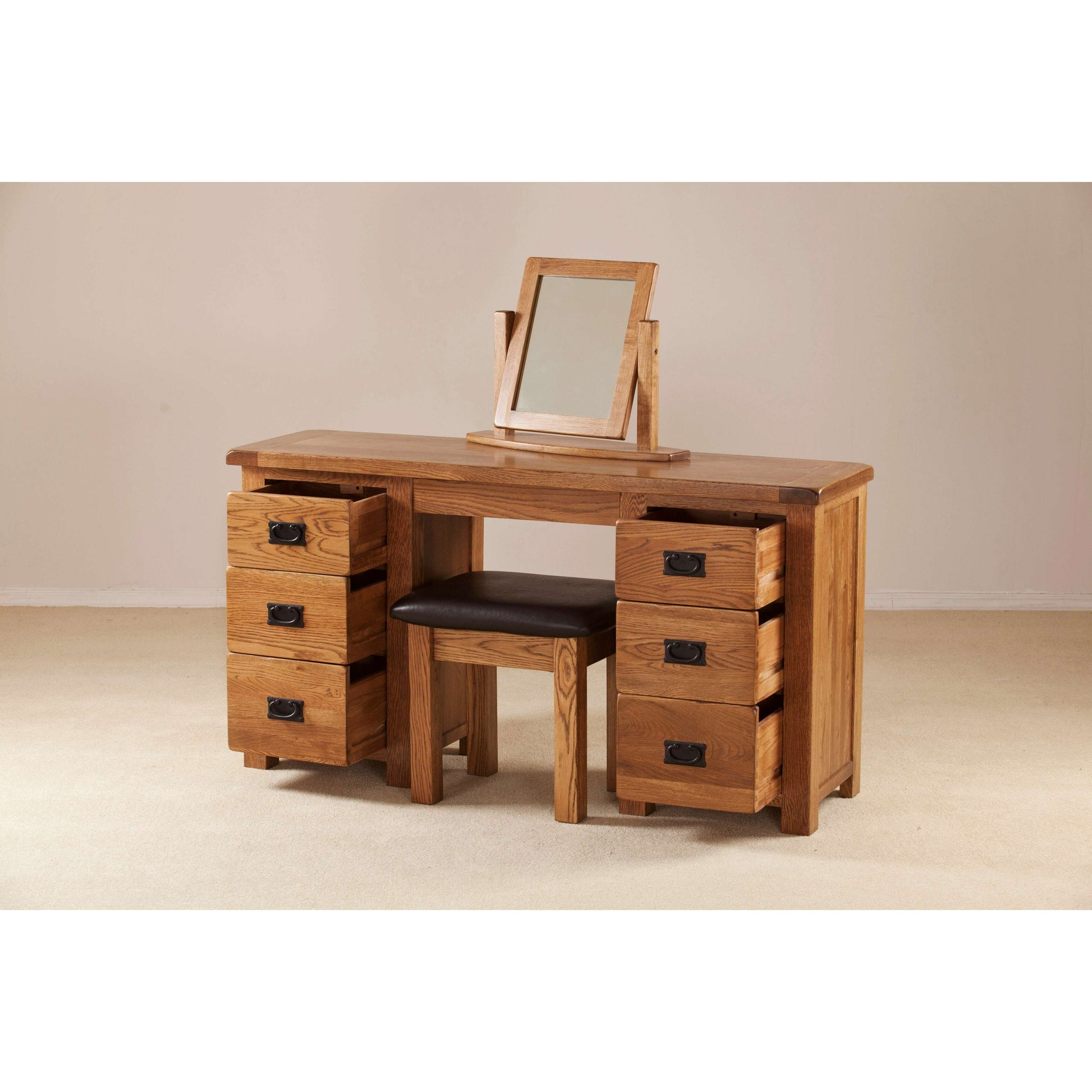 rustic-oak-range---double-dressing-table-3