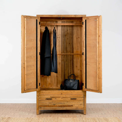 tropical-bliss-pine-range---1-drawer-wardrobe-3