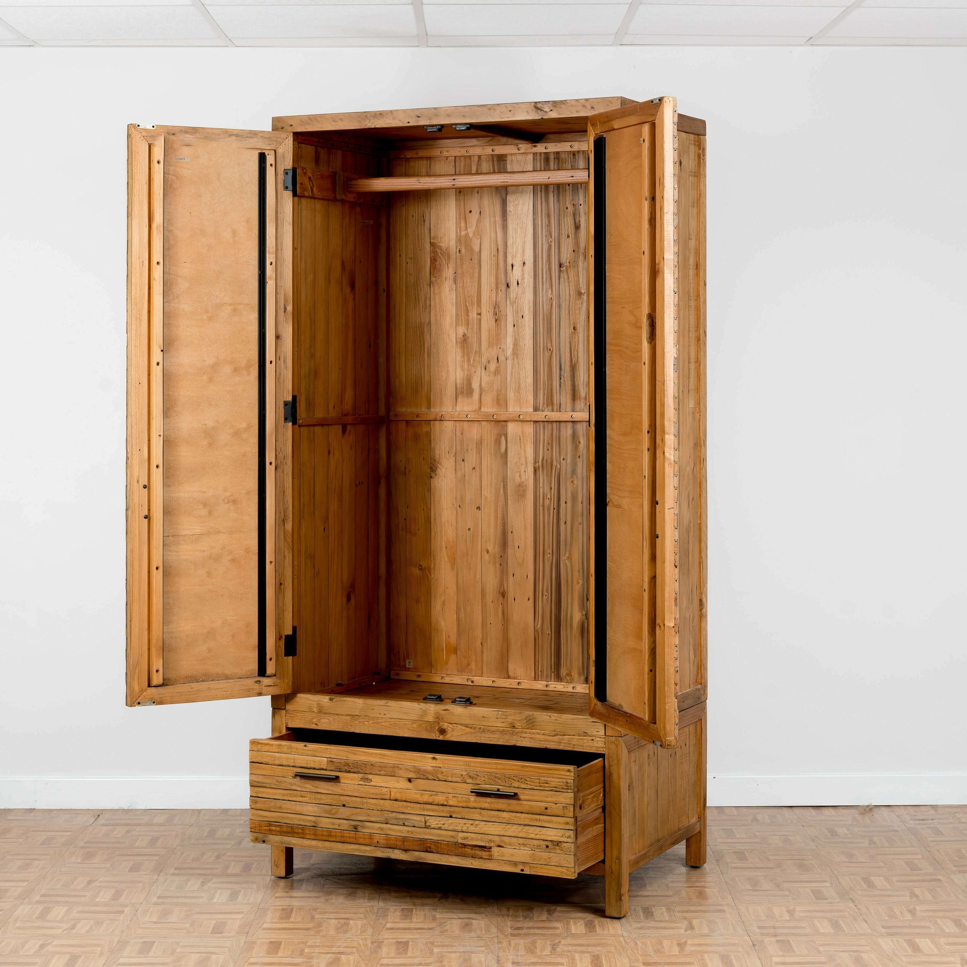 tropical-bliss-pine-range---1-drawer-wardrobe-4